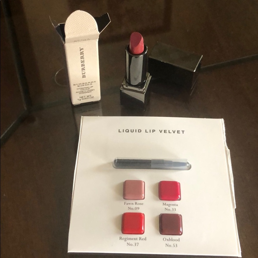 Burberry Kisses Mini Sepia No. 85 & Liq Lip Velvet